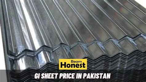 gi sheet prices in pakistan